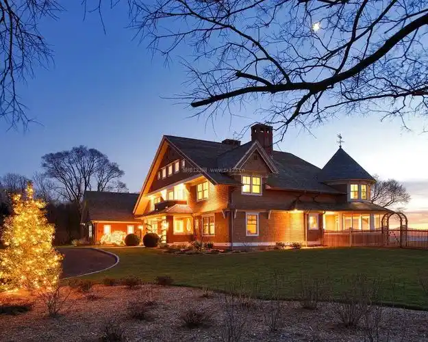 国外中式田园别墅设计_装信通网效果图