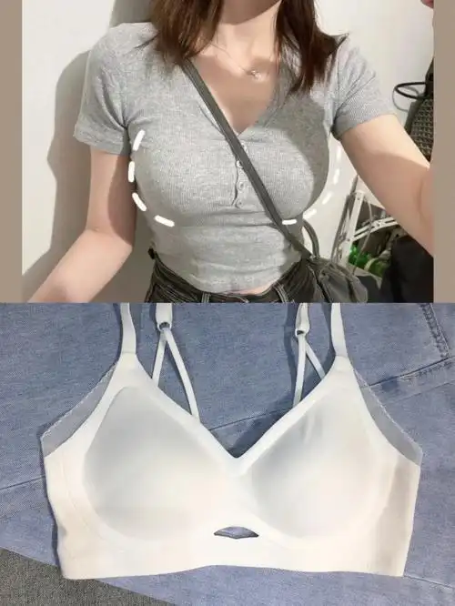 你们一直追着问的无痕内衣夏日紧身t恤靠它