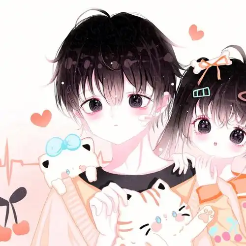 动漫情侣头像  #头像分享  #动漫头像  #卡通头像  #动漫情头