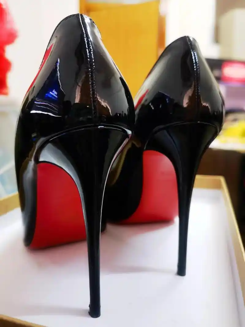 超美的红底鞋超细跟12厘米高跟
