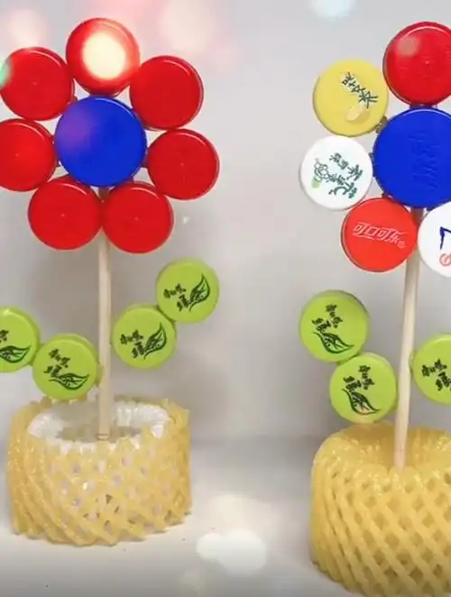 塑料瓶盖不要扔,教你简单手工制作变废为宝!