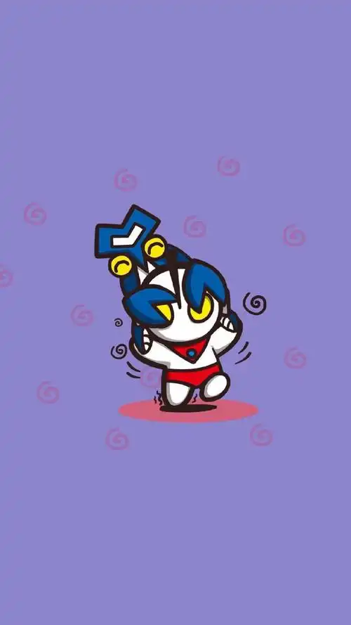 奥特曼与小怪兽卡通手机壁纸