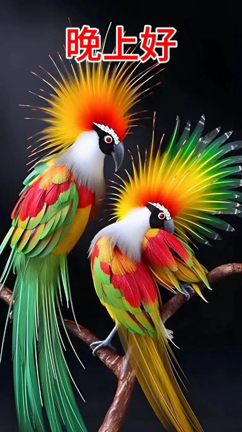 天堂鸟,翱翔在浩瀚蓝天中,展翅飞舞的自由之鸟,以其高 - 抖音