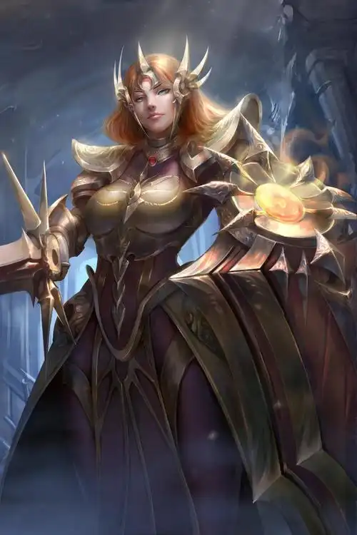 英雄联盟曙光女神日女蕾欧娜皮肤16