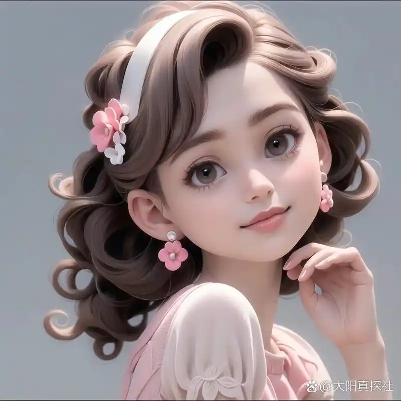 女生头像7815戴皇冠的迪士尼公主 愿每个女孩都能成为漫画故事的