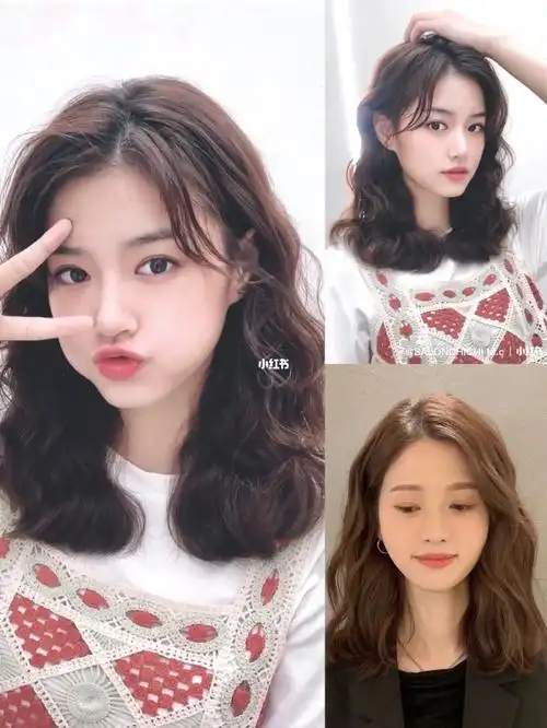 甜美风法式烫发适合各种脸型很减龄显脸小