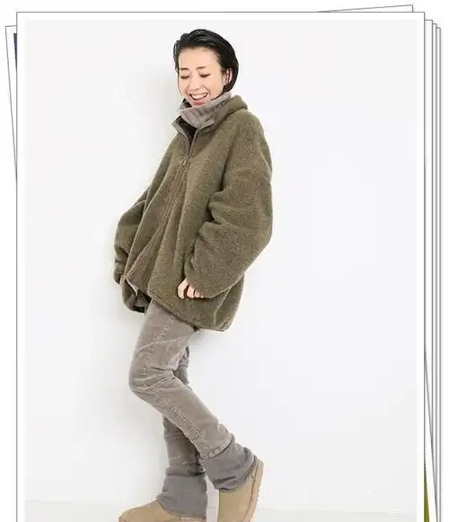 雪地靴的流行搭配示例!