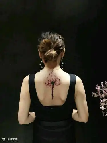 彼岸花_纹身图案手稿图片_楔子的纹身作品集