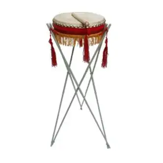 欢笛牛皮说书鼓京韵大鼓789寸京东西河东北梅花湖北大鼓鼓健鼓架鼓板