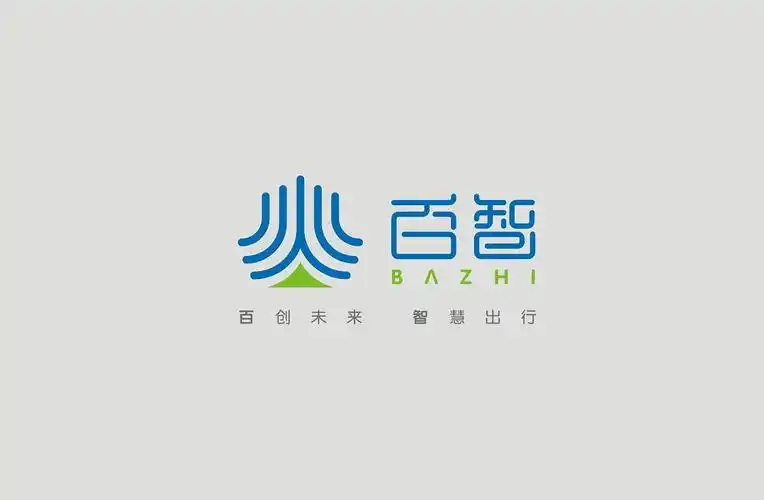百度无人车logo提案——百创未来·智慧出行