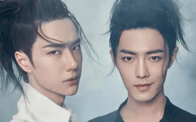 【时尚芭莎】肖战王一博陈情令国风时尚大片 忘羡无羁 博君一肖