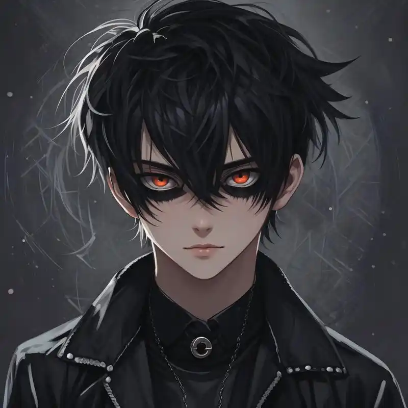 谁人不爱暗黑系,血瞳男生头像简直不要太帅,真的疯狂心动,赶快一朴妹