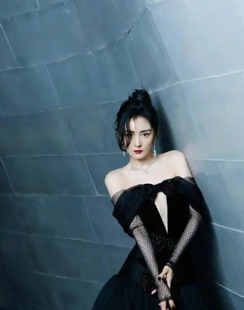 盘点杨幂的女神衣橱—礼服篇 高贵典雅 明艳动人_长裙_黑色_白色