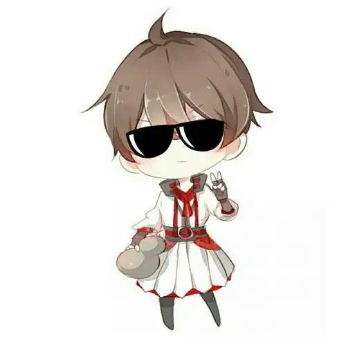 社会我李哥王者荣耀李白带墨镜动漫头像