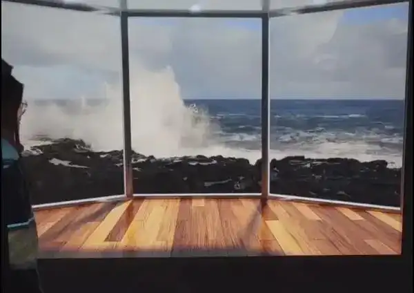 投影仪假窗户素材使用方法