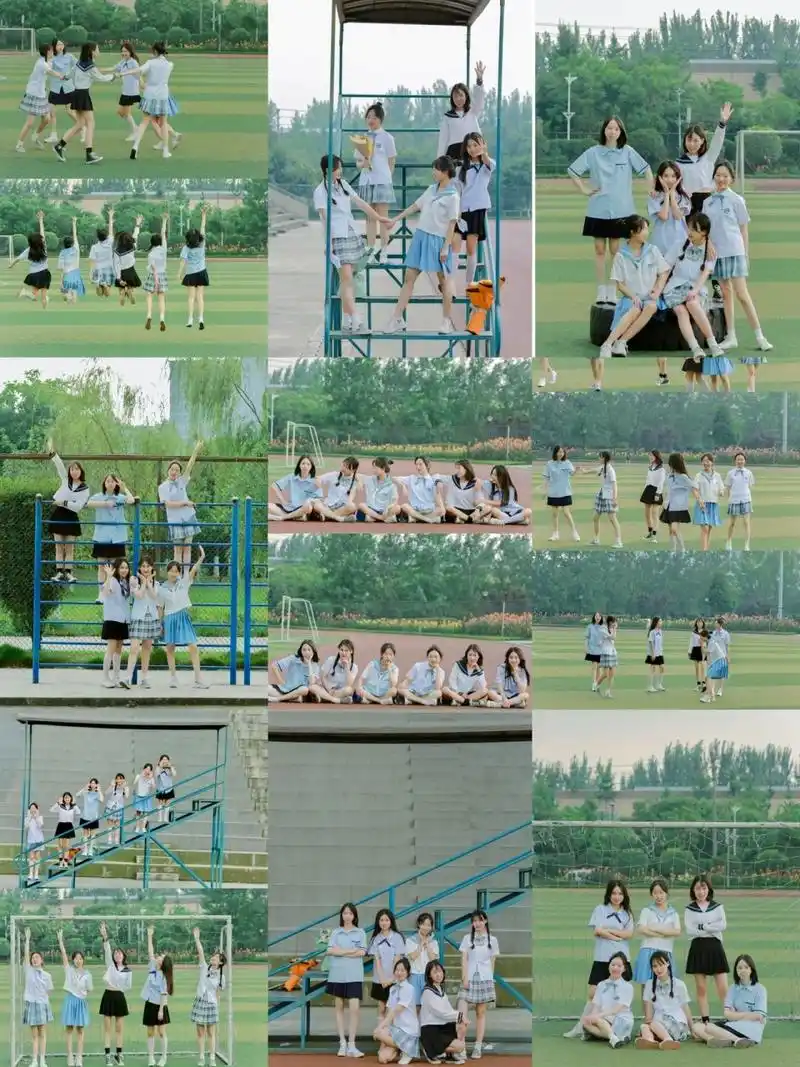 毕业寝室6人拍照姿势大合集 成都约拍毕业照 那年夏天 我无比憧憬大学