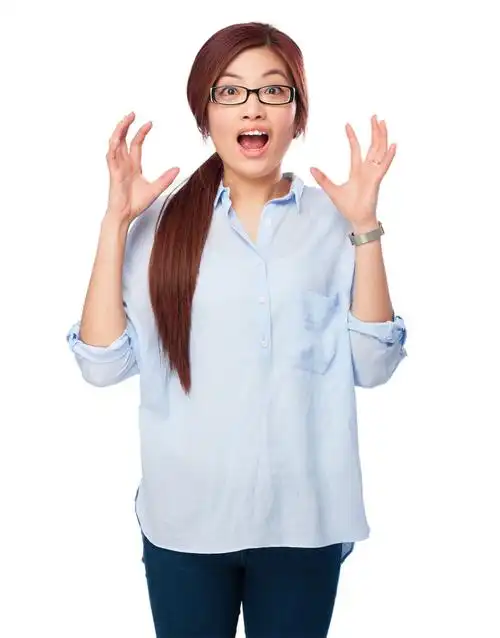 愤怒,中国人,女人,叫