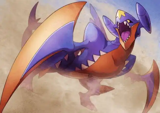 烈咬陆鲨龙系神奇宝贝,其存在非常稀少,飛行速度极快的神奇宝贝之一!