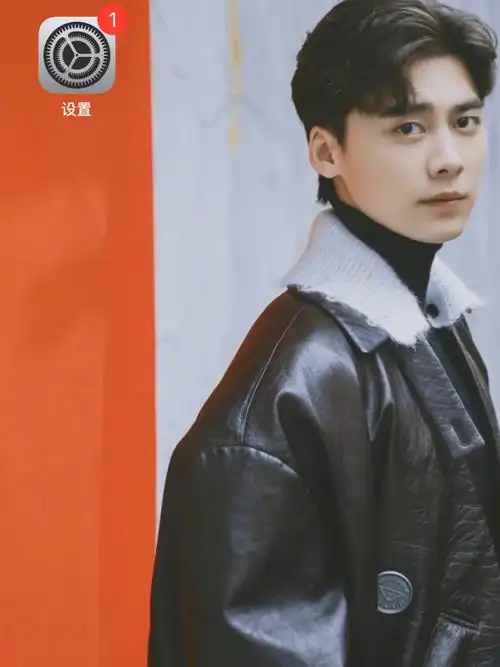 最近因为李易峰的镜双城,手机锁屏,主屏和朋友圈都改用李易峰帅照了