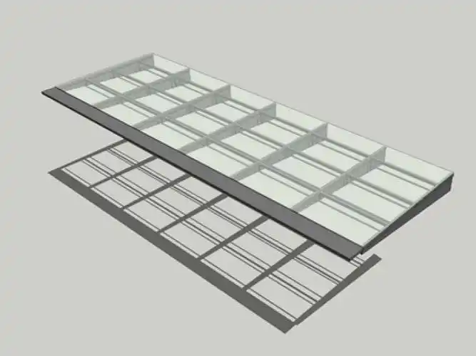 玻璃雨棚su模型下载 玻璃雨棚su模型下载