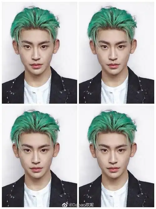 令人怦然心动的证件照#小鬼王琳凯证件照小合集浓眉大眼,英俊潇洒,每