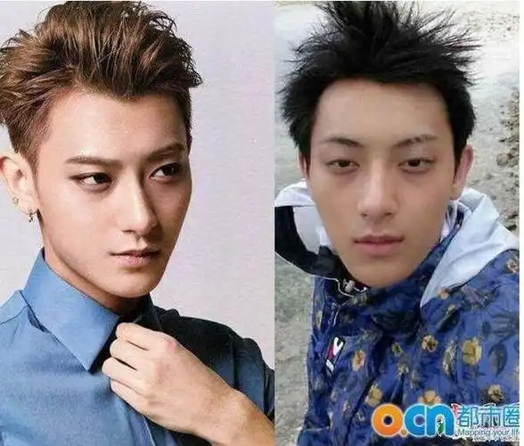 最帅男星素颜比对:黄子韬没精神,国民老公熊梓淇一点都没变
