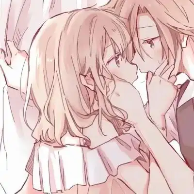 一左一右配对动漫幸福甜蜜情侣头像