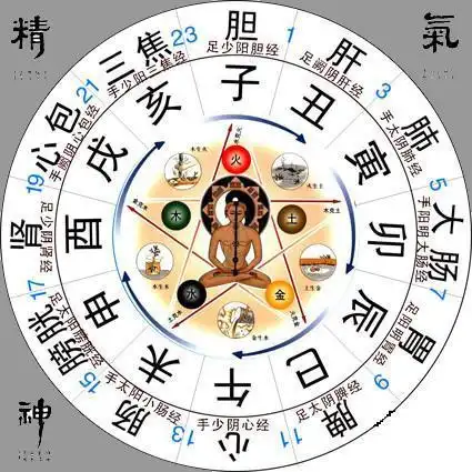 表与中医12时辰养生热卖12时辰24小时养生风水八卦挂钟2018年十二生肖