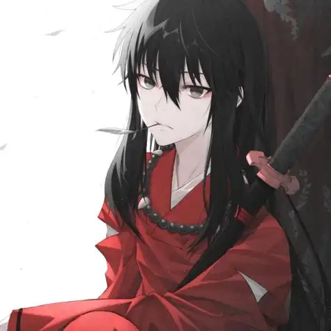 霸气持剑动漫头像我本来是要行走江湖的但是遇到你我觉得可以先停