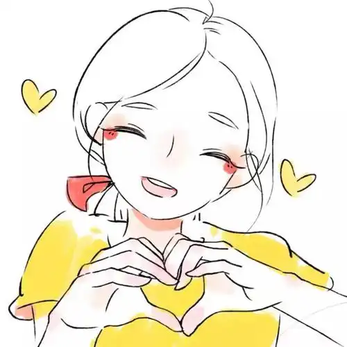 卡通头像女萌女