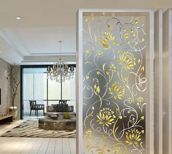 艺术玻璃装修图片