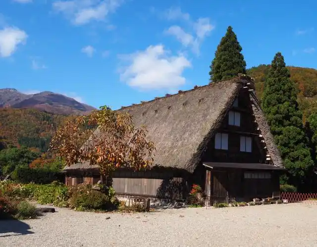 日本最美的童话村落——白川乡合掌村