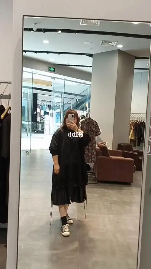 模特身高160体重142斤小个子胖mm的日常穿搭