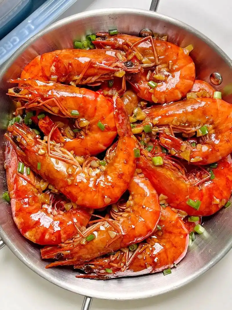 香破防了75连壳都不想放过的油焖大虾!