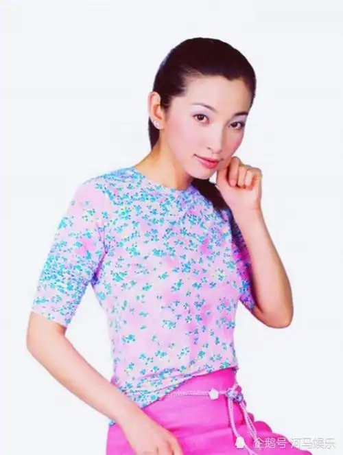 李冰冰早期出道照片五官精致身材窈窕