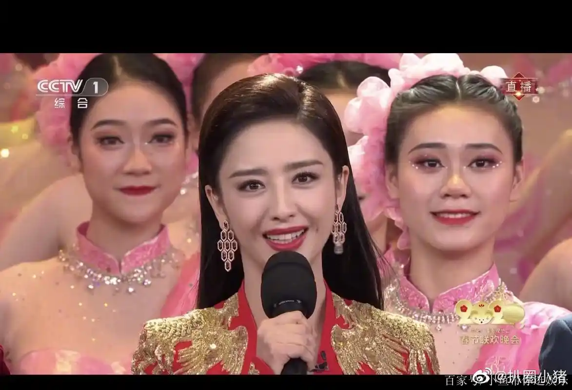 佟丽娅-春晚主持,太绝了!绝美!