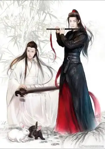 陈情令超话图片博君一肖超话图片蓝忘机(王一博)魏无羡(肖战)