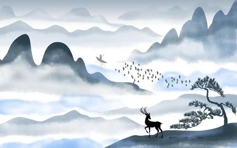 祥云仙鹤,鲤鱼旭日.浓浓的国潮古风风格~满满的吉祥如意溢出屏幕啦!