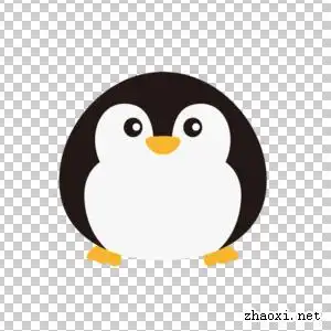 卡通企鹅卡通动物素材卡通可爱动物形象卡通可爱圆形企鹅动物素材高清