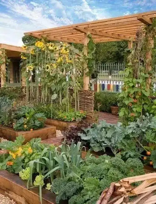 景区创意67菜园变花园