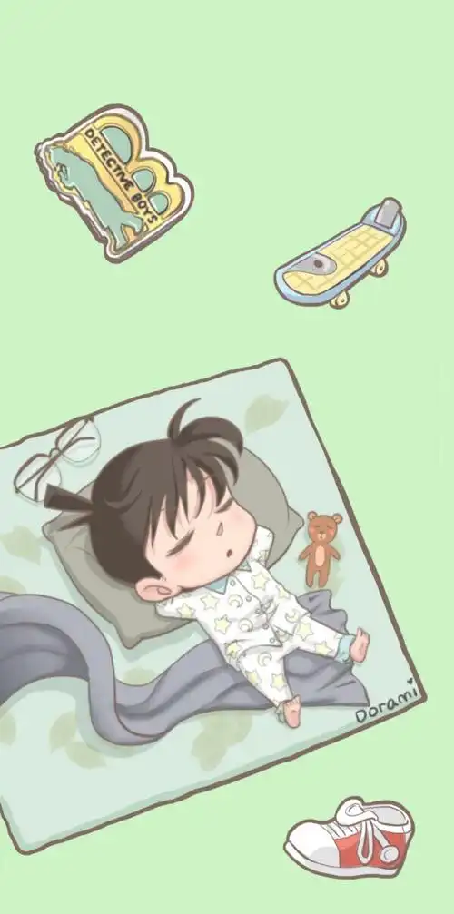 柯南q版壁纸萌萌哒