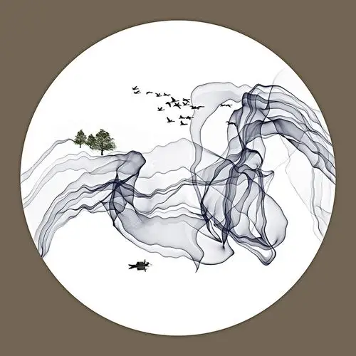 中国抽象水墨画