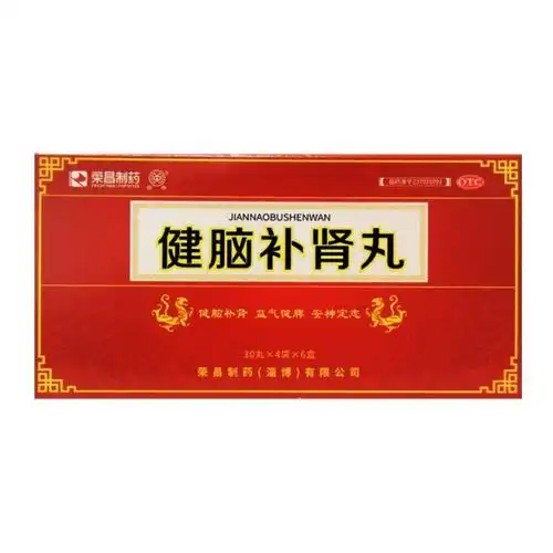 荣昌制药健脑补肾丸30粒4袋6小盒健脑补肾益气健脾安神定志脾肾两虚