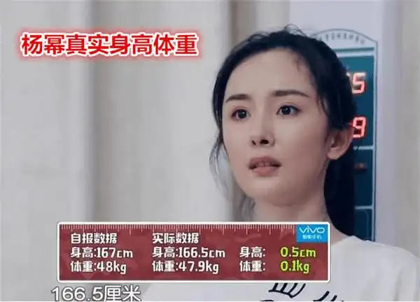 杨幂,佟丽娅,沈梦辰,女明星身高体重大爆料!