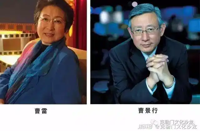 一对别人家的姐弟曹雷与曹景行