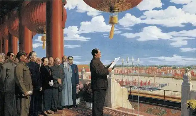 成王败寇,1949年的蒋介石身在南方,听着广播电台中一声振聋发聩的"