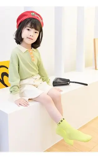 方块字母【5双】 9-12岁【建议脚长19-22厘米】