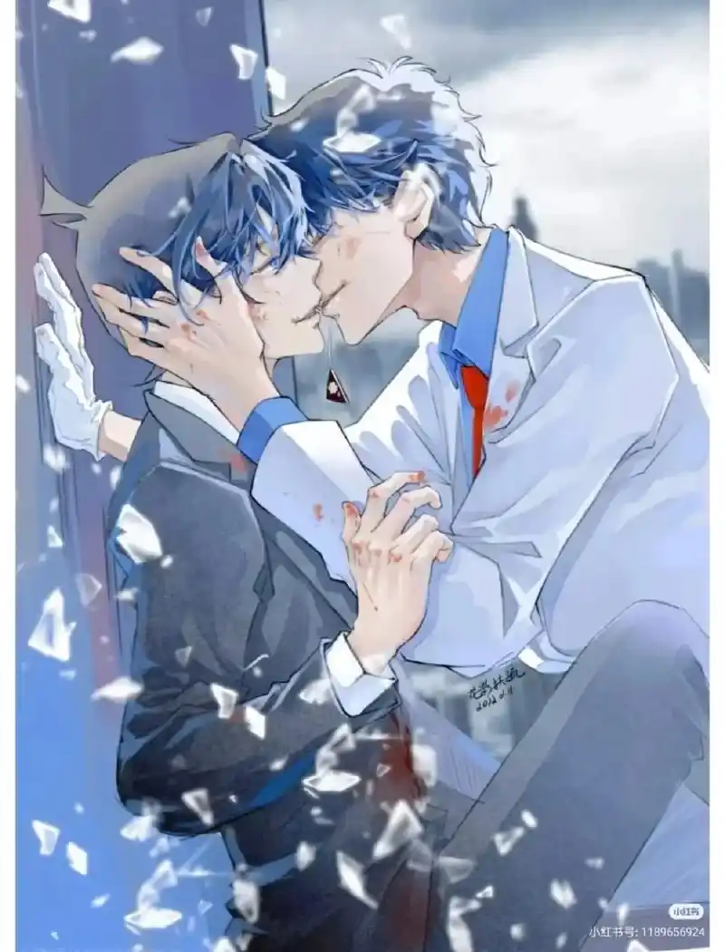 名侦探柯南 #工藤新一 #快新 #怪盗基德 #帅就完事了  - 抖音