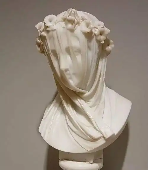 《新娘(the bride)》——拉菲罗·蒙蒂  大理石半身像