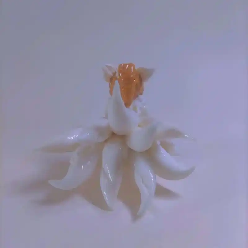 九尾白狐 #粘土 大宝制作 - 抖音